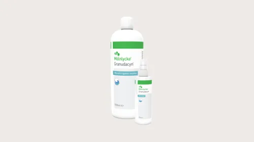 MÖLNLYCKE Granudacyn Wondspoeloplossing spray (250 ml)