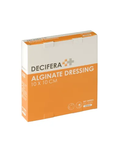 DECIFERA Alginaat verband (5 stuks) verpakking